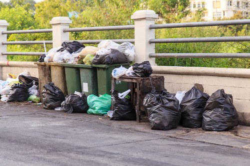 Image highlighting automated waste management techniques in Bromley.