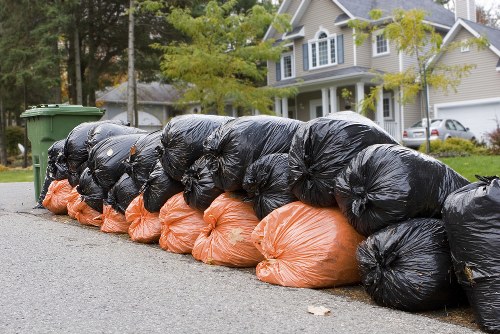 Image showcasing eco-friendly waste disposal methods in Bromley.