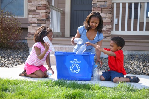 Organizing and categorizing items during home clearance process